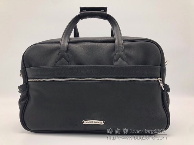 chrome hearts包 克羅心男包 克羅心電腦旅行包 經典款13電腦商務手提包  gjc1580